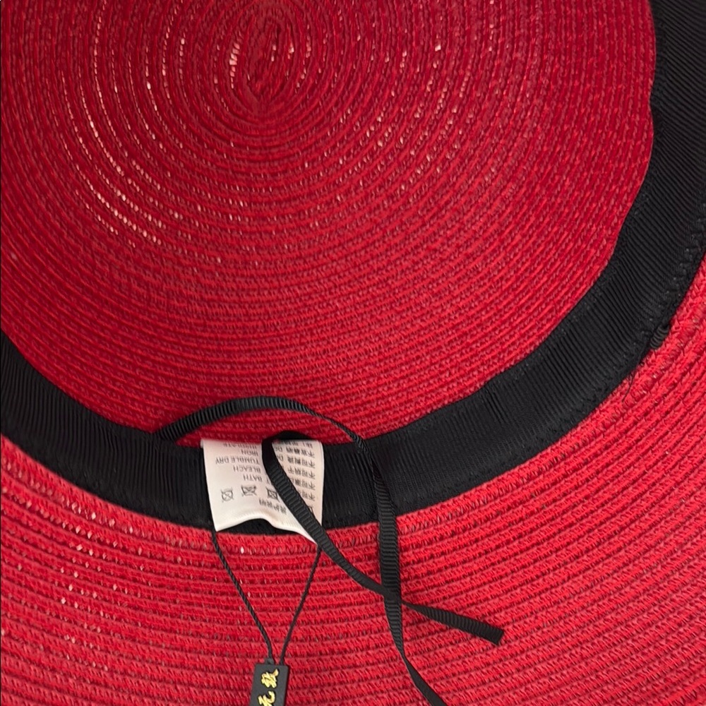 Red Bucket Hat - Picture 3 of 6